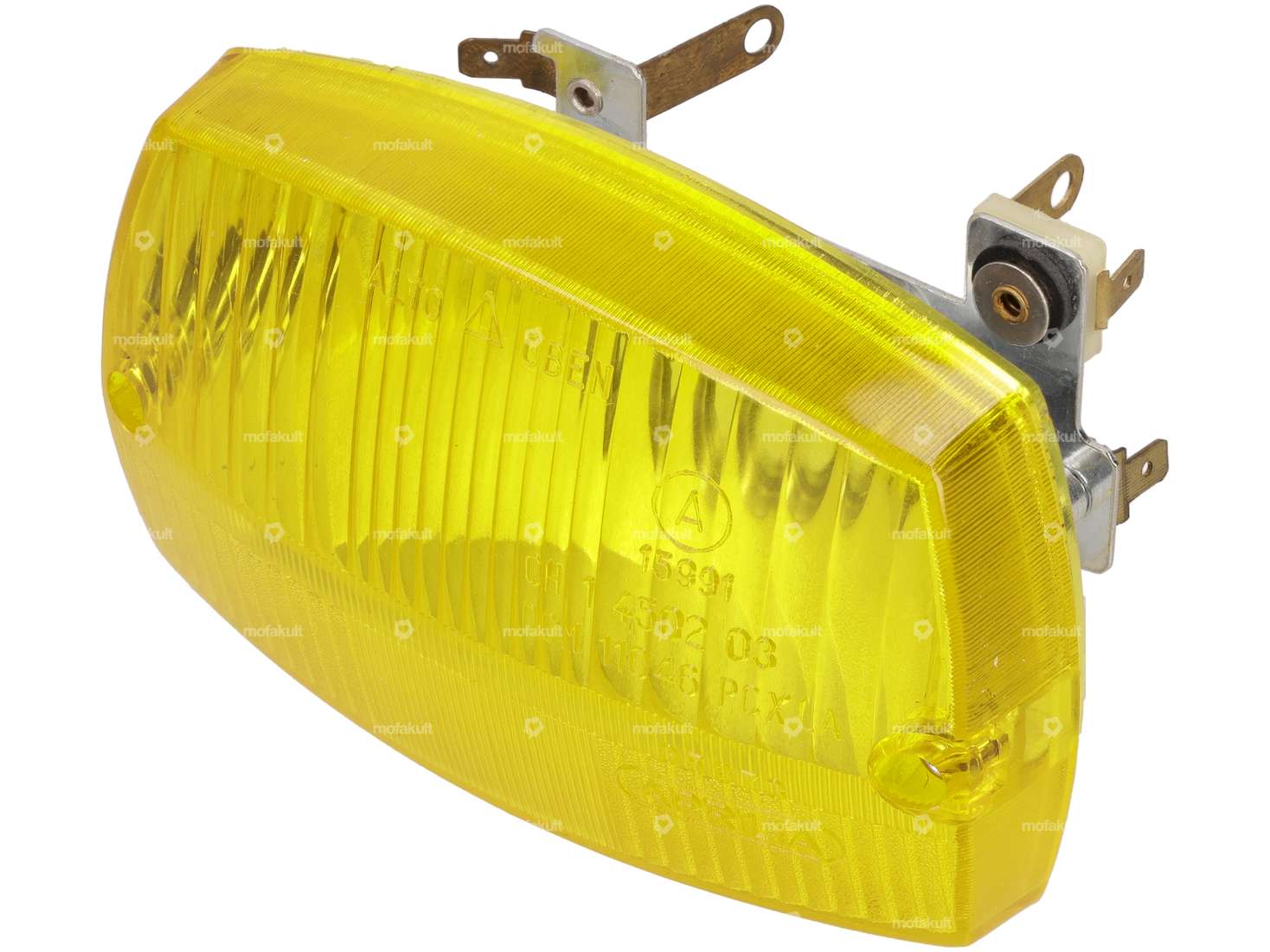 Aprilia Reflektor & Glas gelb NOS | Piaggio Ciao P / SC Carousel Image 1