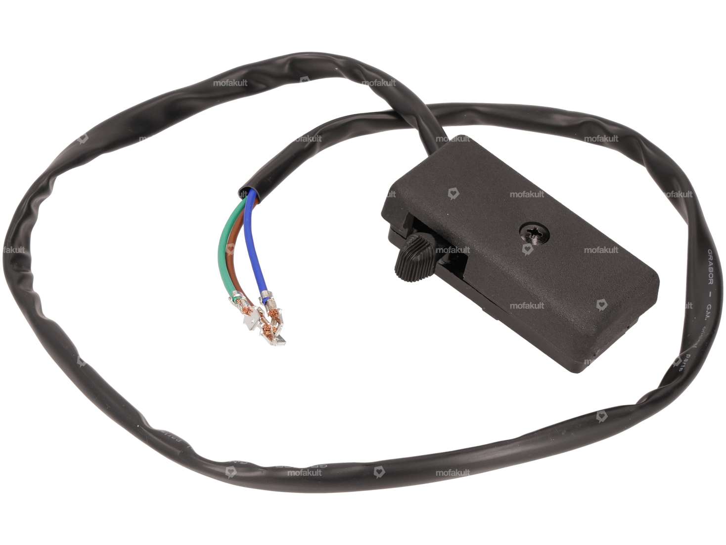 Grabor Blinkerschalter 3 Kabel | Vespa P80X, P125X, PX125 Lusso, P150X, P200E Carousel Image 1