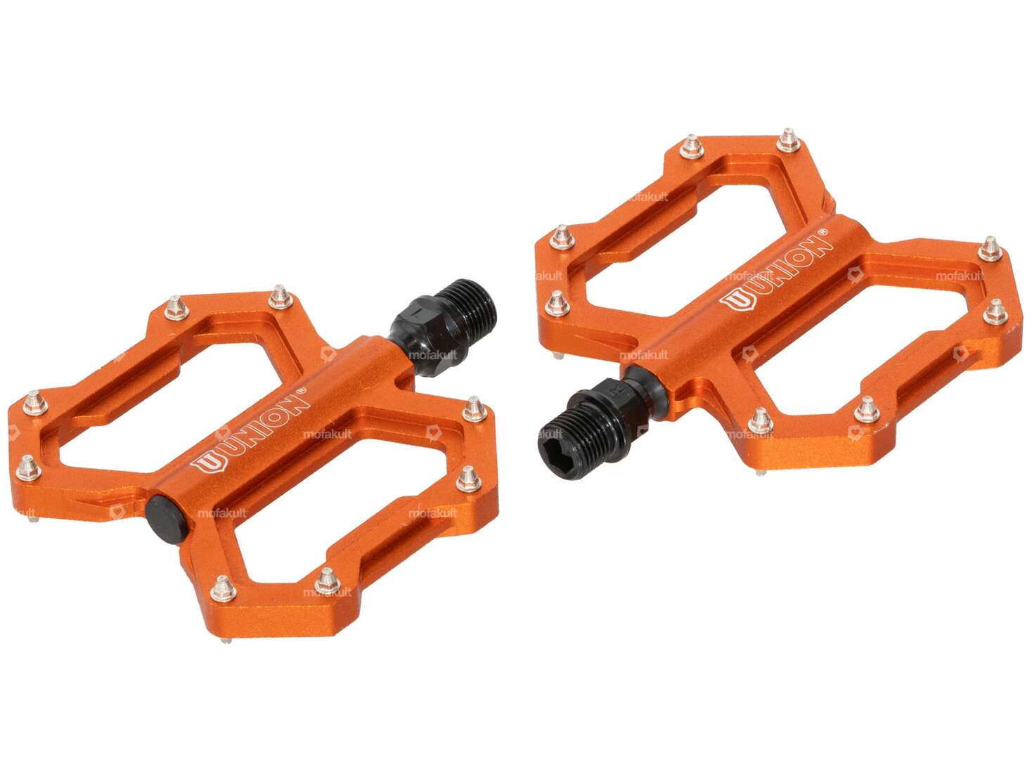Union pedals aluminum "extravagant" orange Carousel Image 1