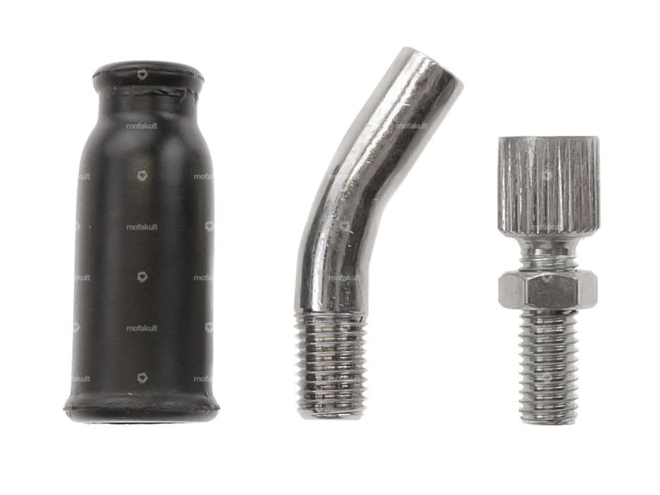 Dell'Orto 30° Kit de coudes de carburateur M6x0.75 Carousel Image 1