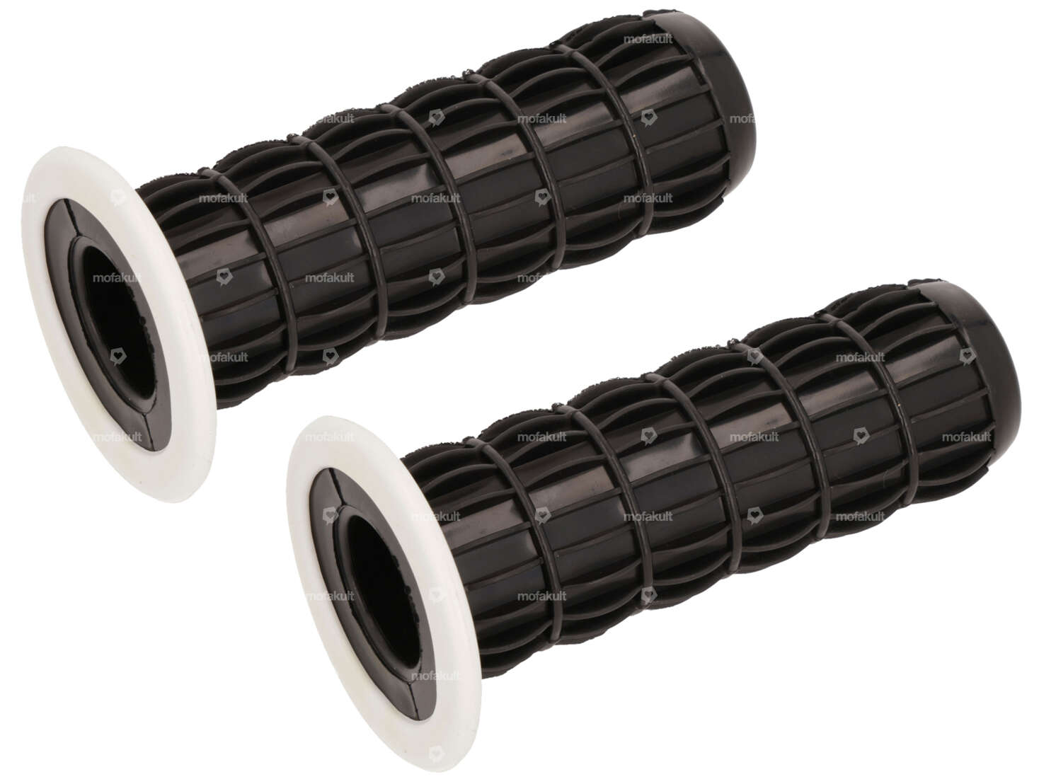 Poignées nid d'abeille (choix automatique ou manuel) noir / blanc Carousel Image 1