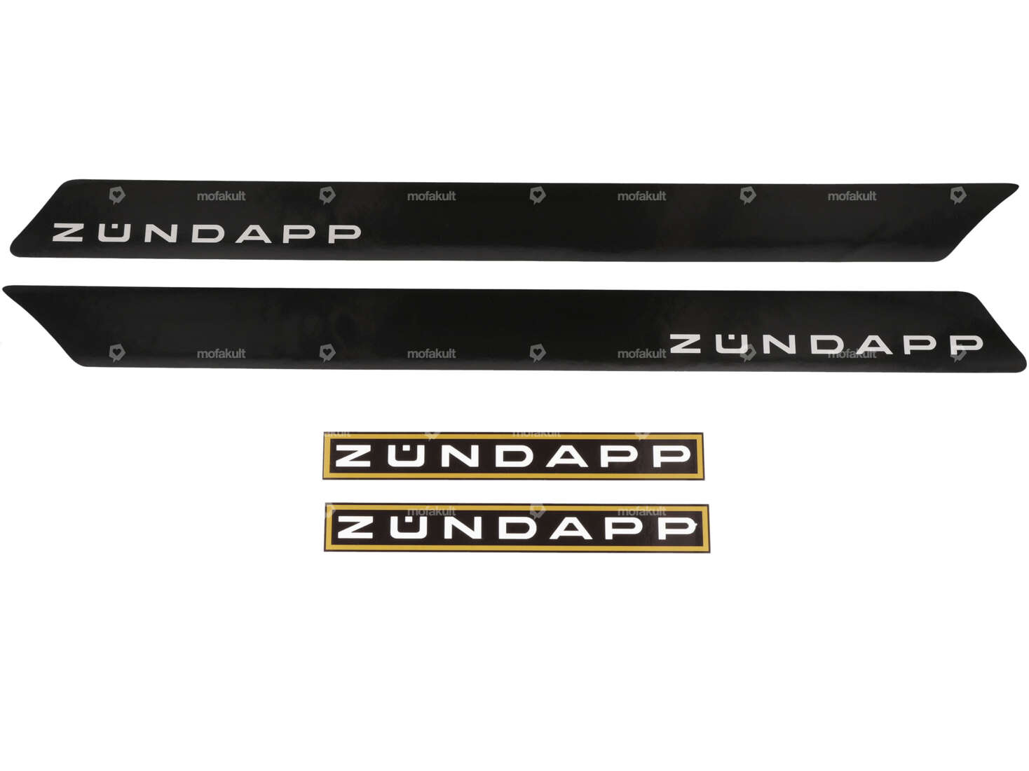 Sticker set tank & side guards 1st series 1972 | Zündapp Belmondo Carousel Image 1