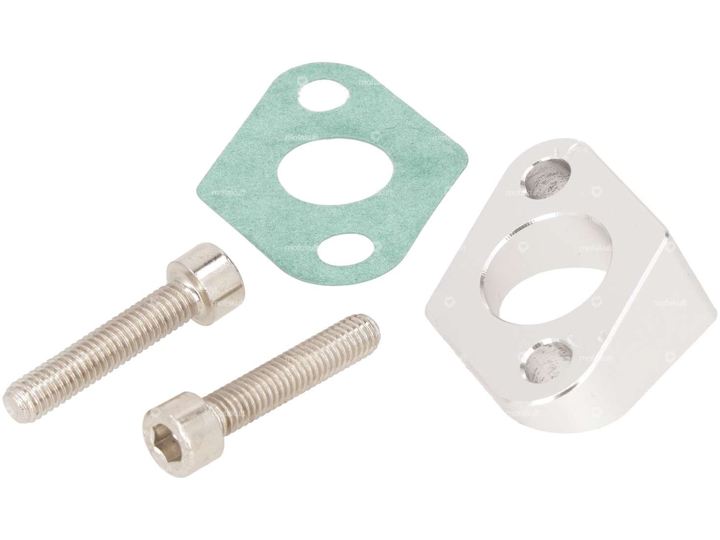 18 mm bride prise d'air oblique CNC | Sachs 504, 505, 508, 535 Carousel Image 1