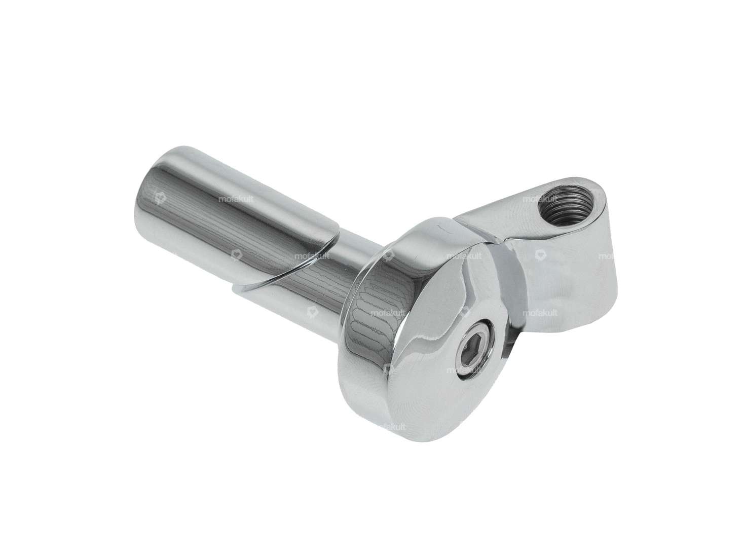 Support de rétroviseur M10 version enfichable chrome Carousel Image 2