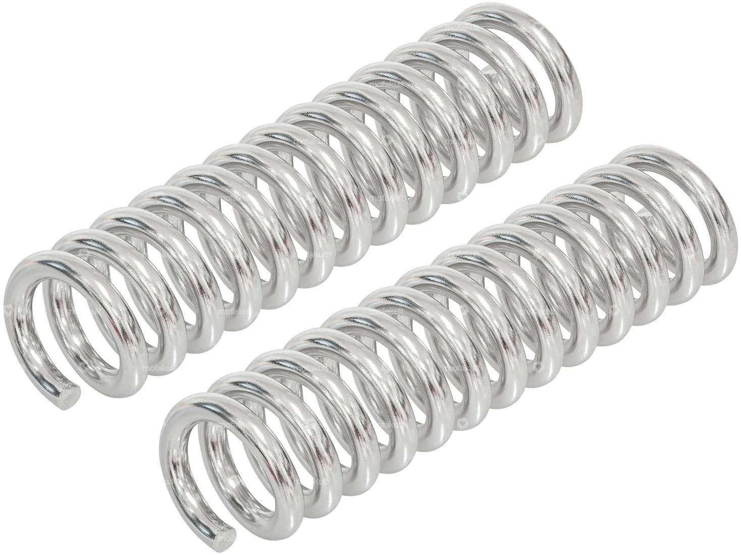 swiing® revival ressort de fourche Ø 24 mm renforcé (paire) Inox | Piaggio Ciao P, SC Carousel Image 2