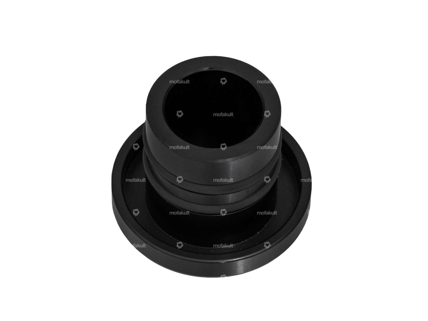 66HEROES Bouchon de réservoir "66HEROES" rond noir | Puch Maxi Carousel Image 2