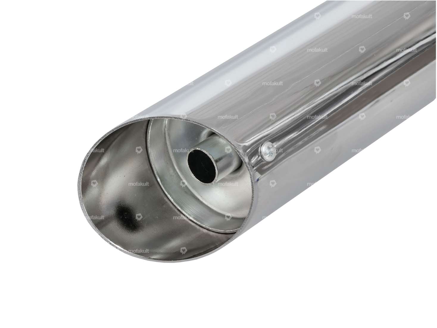 Echappement Boss Demper Ø 28 / 60 mm Chrome Carousel Image 3