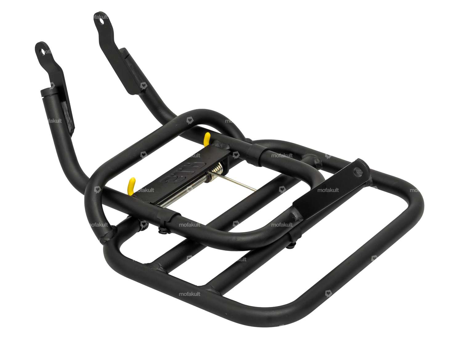 Porte-bagages avant massif noir | Piaggio Ciao Carousel Image 2