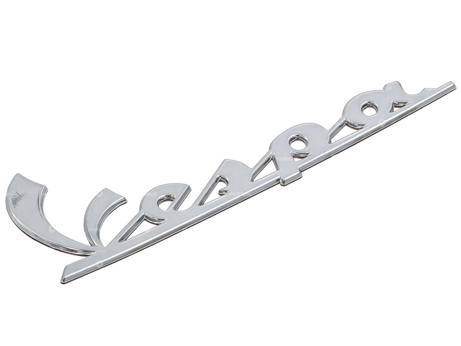 Emblème "Vespa" 150 x 50 mm Chrome Carousel Image 3