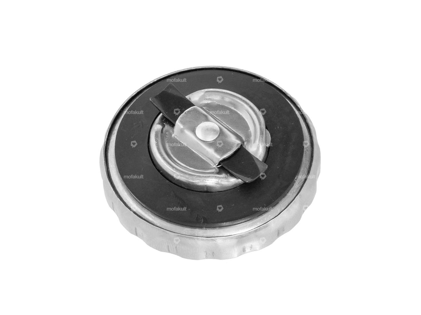 Tank cap 30 mm bayonet lockable chrome Carousel Image 2