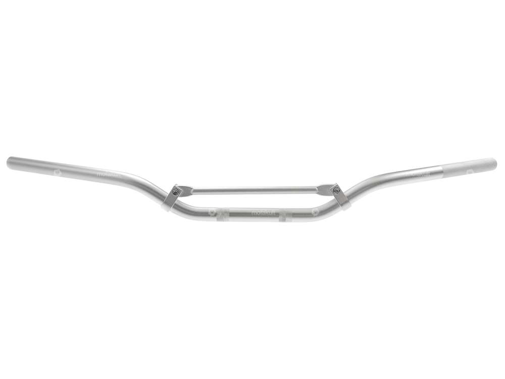 Rennlenker Gabelplatte 8 cm / breit Aluminium silber Carousel Image 1