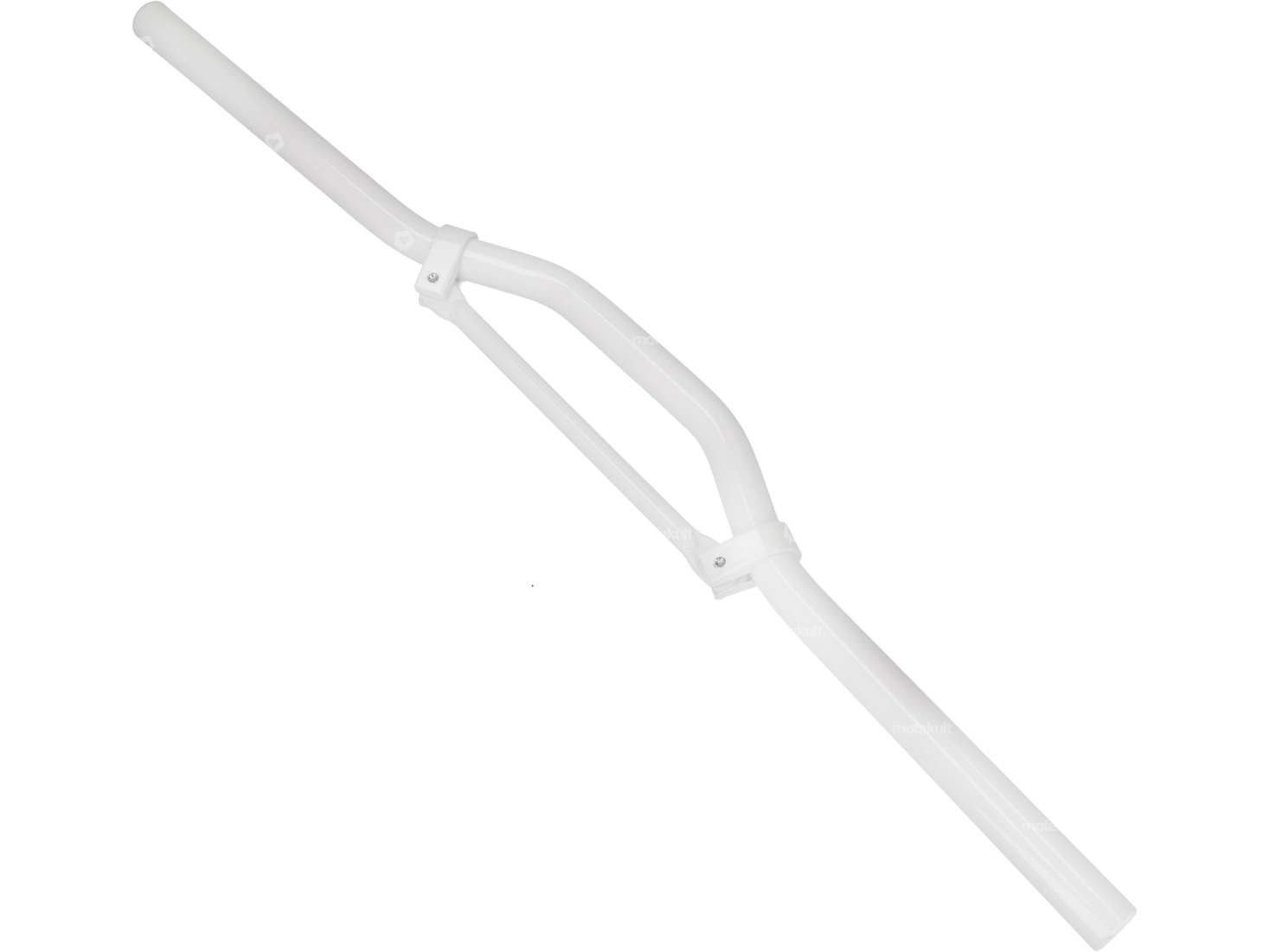 STR8 Rennlenker Gabelplatte 7 cm / schmal Aluminium weiss Carousel Image 2