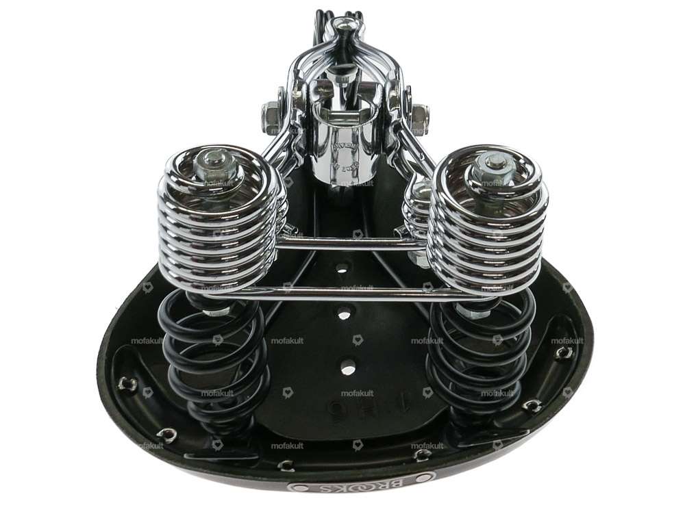 Selle BROOKS cuir noir Carousel Image 3