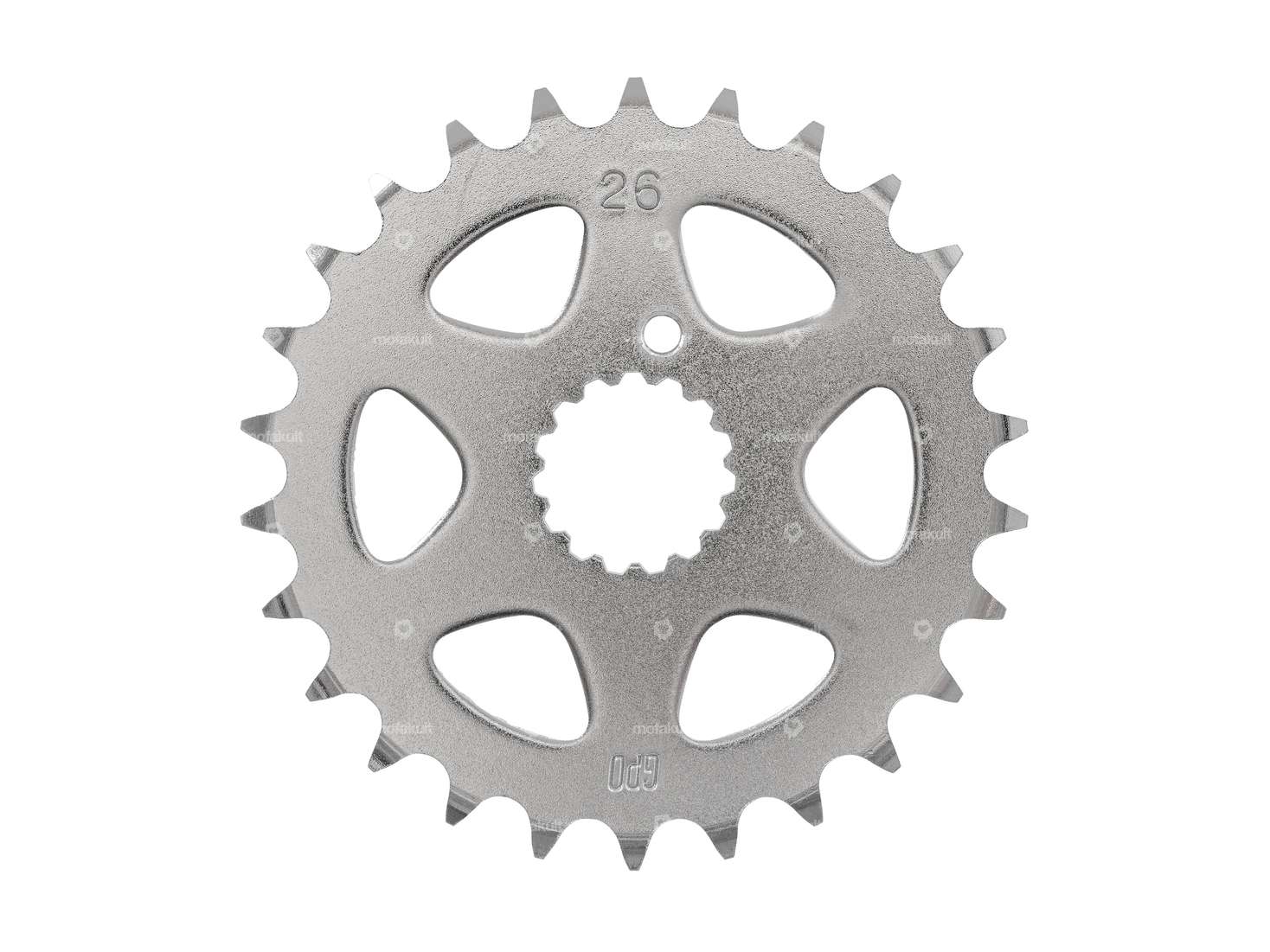 Pignon GPO 26 dents galvanisé | Tomos Carousel Image 1