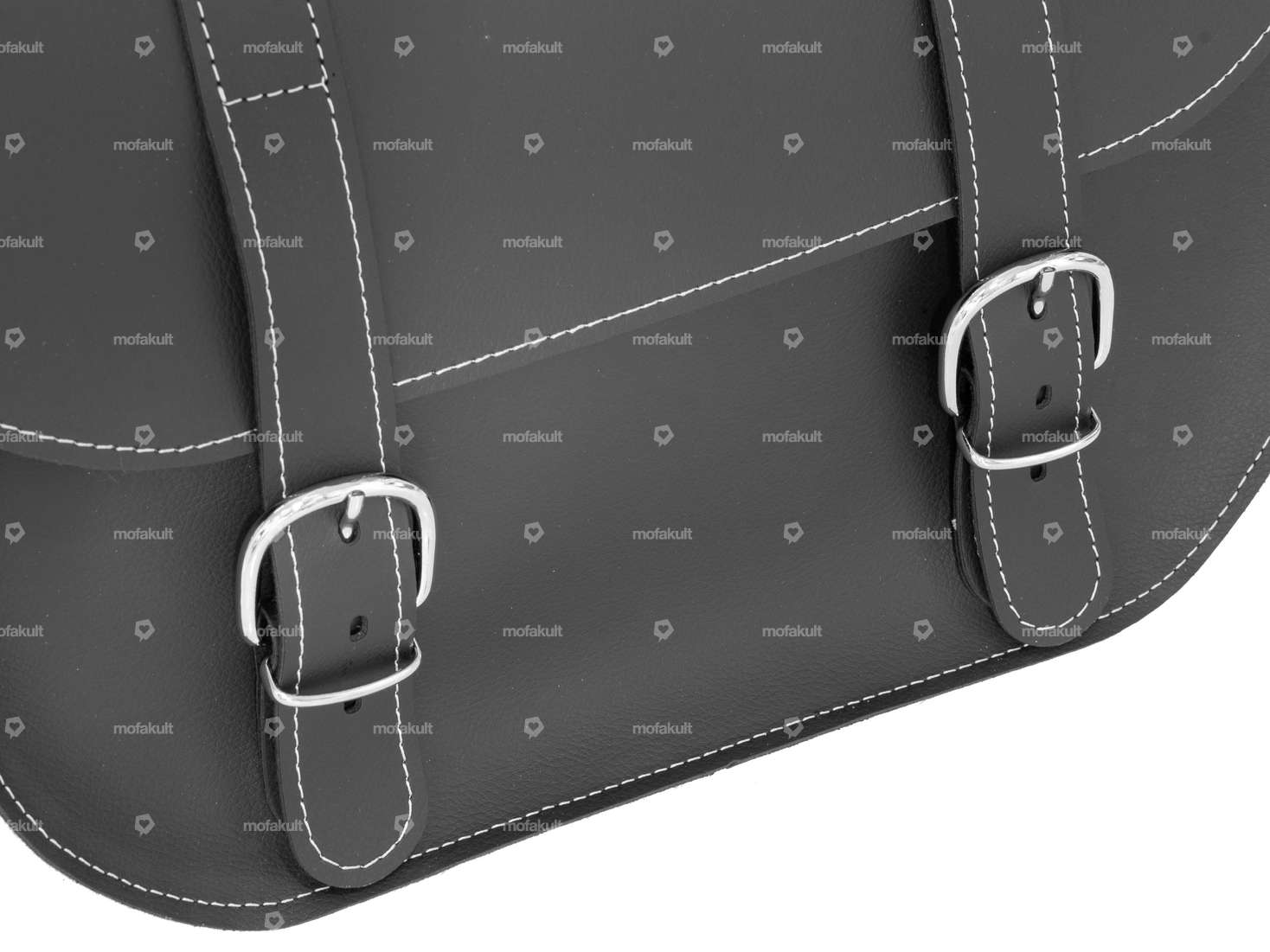 Sacoche à bagages Nostalgic noire Carousel Image 2