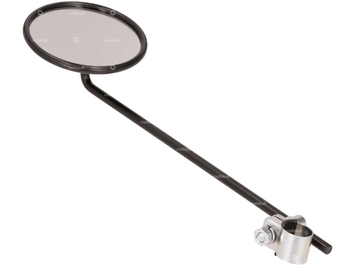 Bumm miroir rond inox noir Carousel Image 2