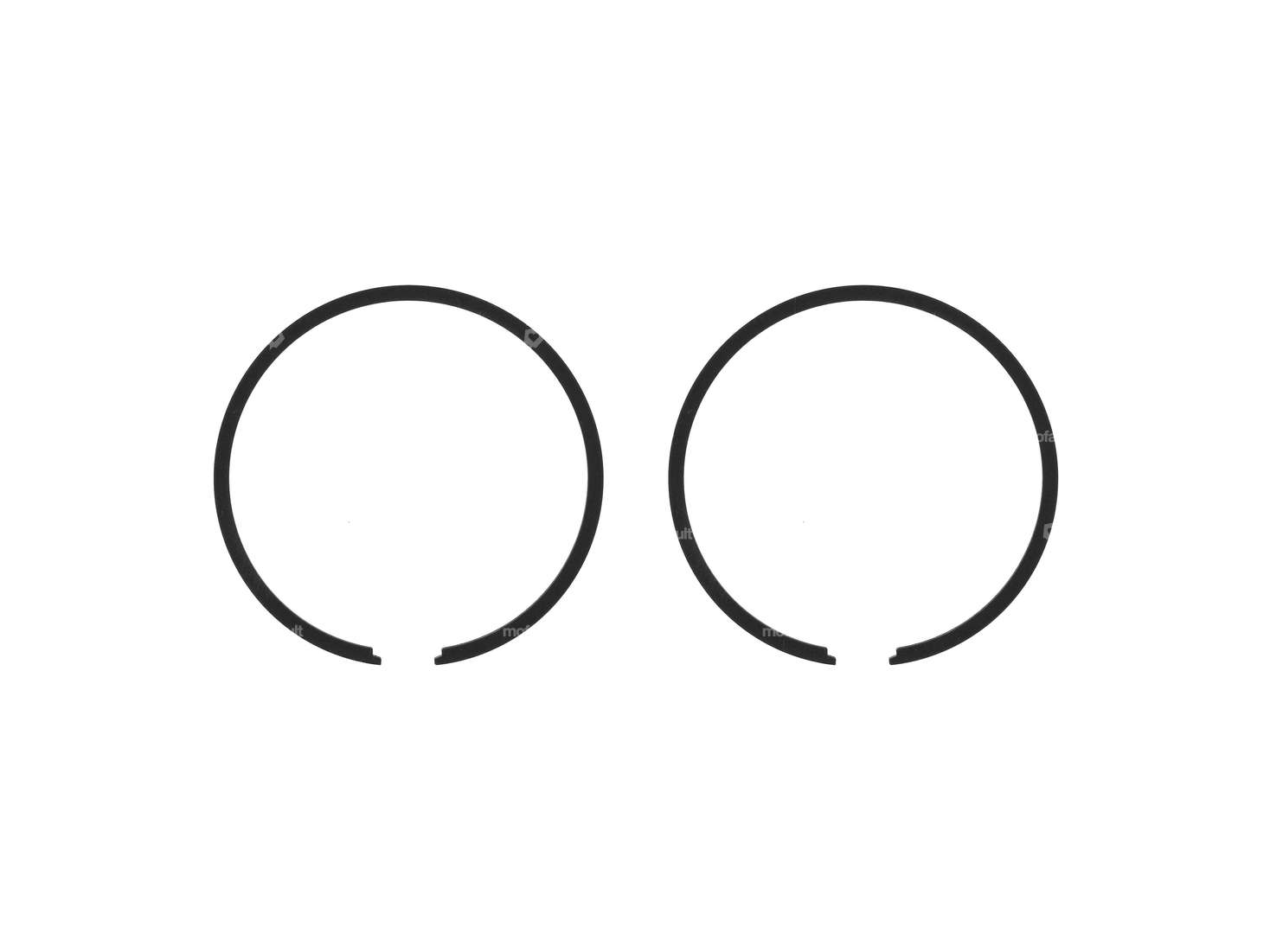 Airsal Kolbenringe 38x1.5 mm schwarz (Paar) | Tomos Carousel Image 1