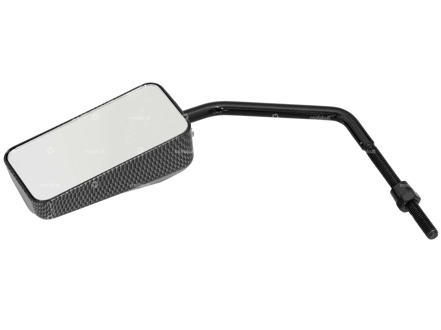 GPO Rétroviseur "F1-Style" carbone brillant Carousel Image 2