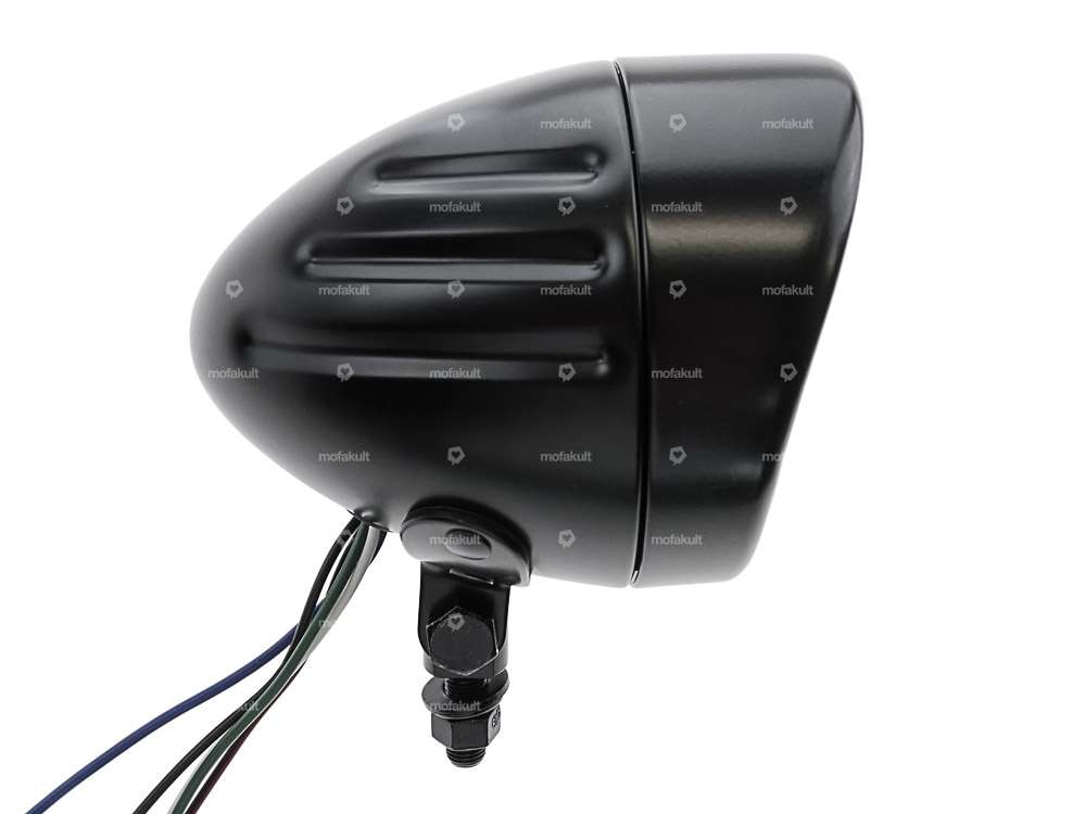 Scheinwerfer «Michigan» Rillen schwarz Carousel Image 2