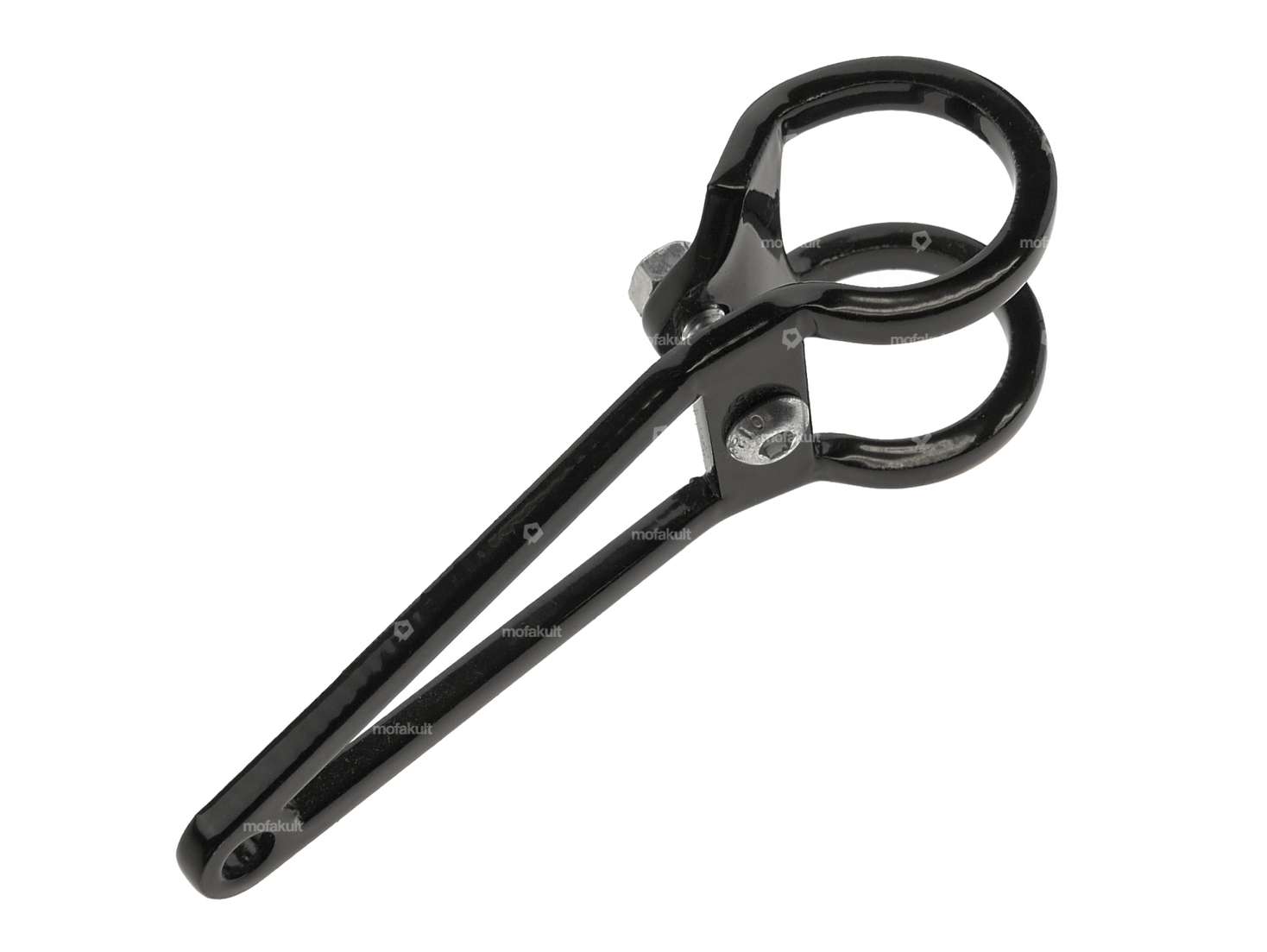 Supports de lampe MLM Ø 28 mm simple noir Carousel Image 2