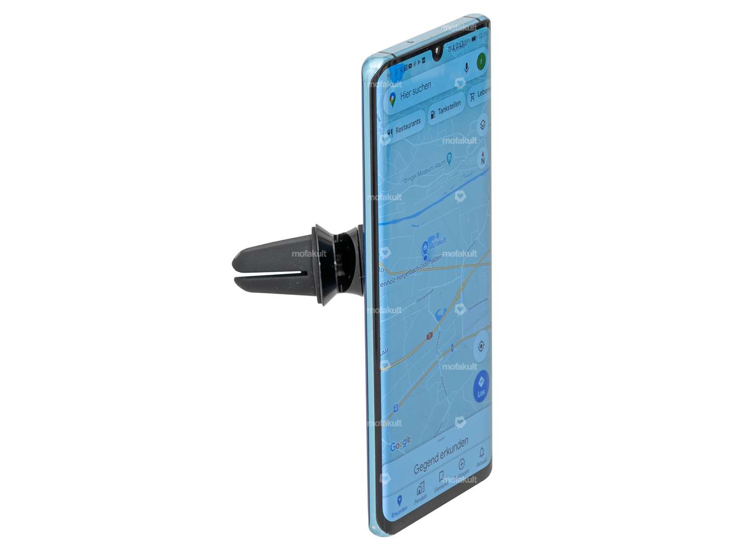 GPO Support de téléphone portable pour la voiture (sur la ventilation), avec aimant, pivotant à 360 Carousel Image 3