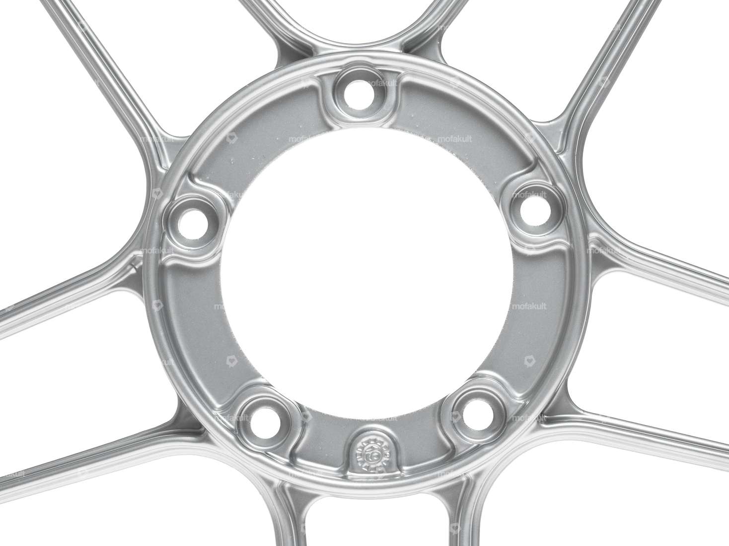 Grimeca jante 17" fonte argent NOS | Puch Maxi Carousel Image 4