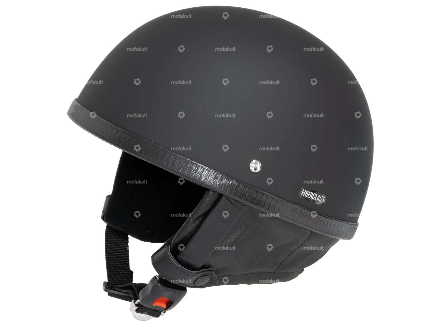 Topfhelm «Pot» schwarz matt (S - XXL) Carousel Image 1