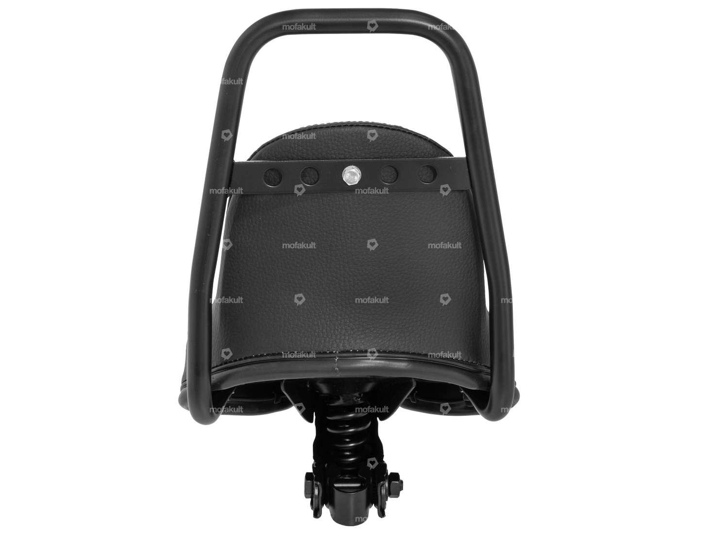 Selle "Chopper" à ressort noir Carousel Image 3
