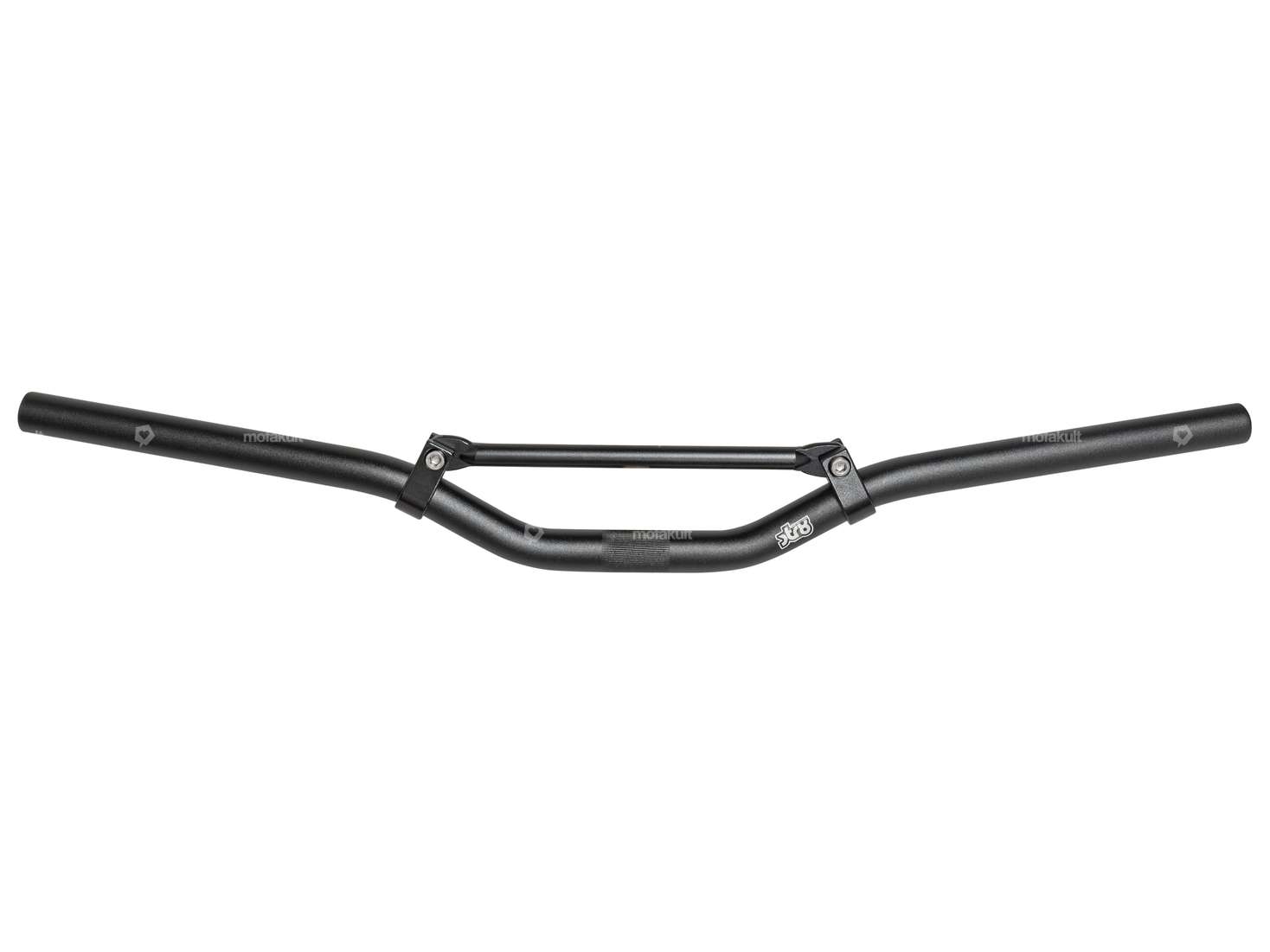 Guidon de course STR8 Alu Plaque de fourche 7 cm étroite noir Carousel Image 1