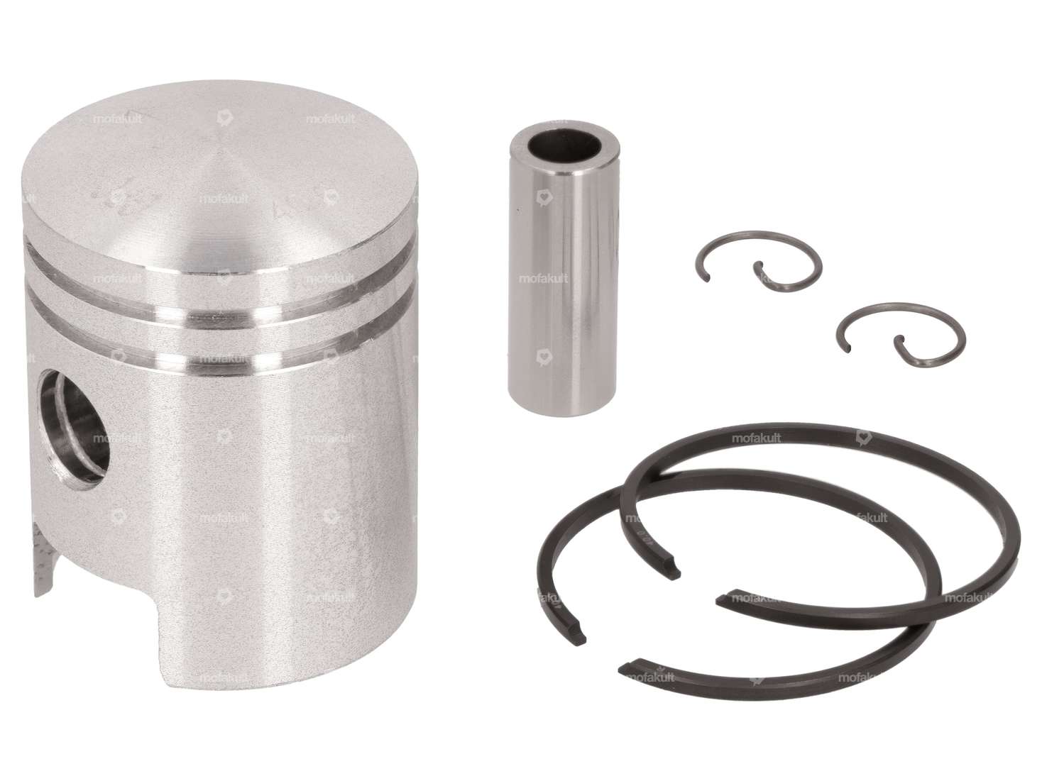 Pistons GPO 40 mm segments rectangulaires (12 mm KoBO) | Puch X30 Velux refroidi par ventilateur Carousel Image 1