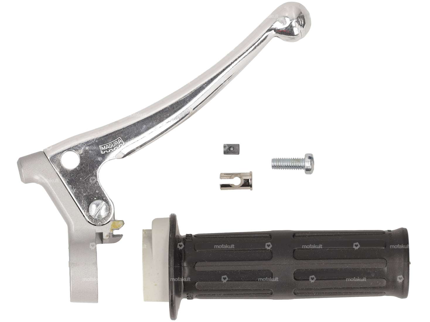 Magura Gasgriff «233» grau NOS Carousel Image 1