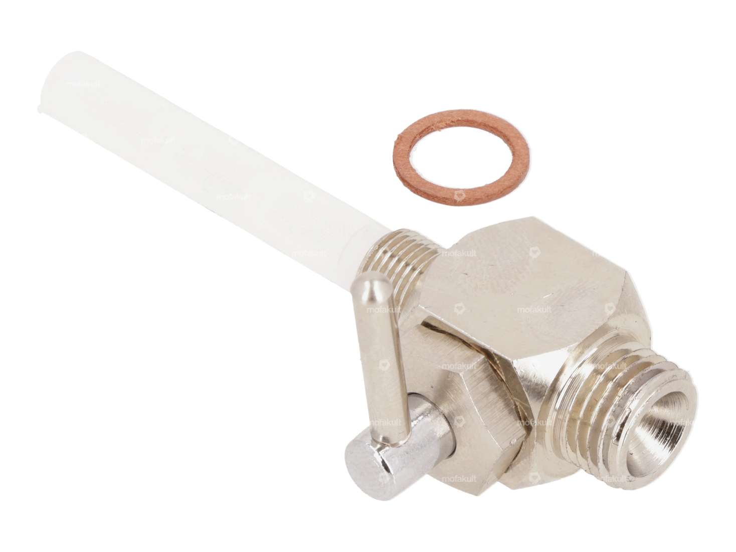 OMG robinet d'essence vertical 1/8" / M10x0.9 sortant par le bas Carousel Image 2