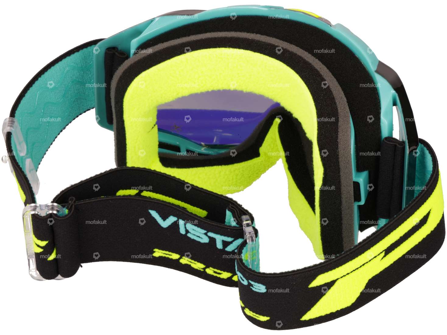 ProGrip goggles 3303 Vista turquoise / black mirrored Carousel Image 2