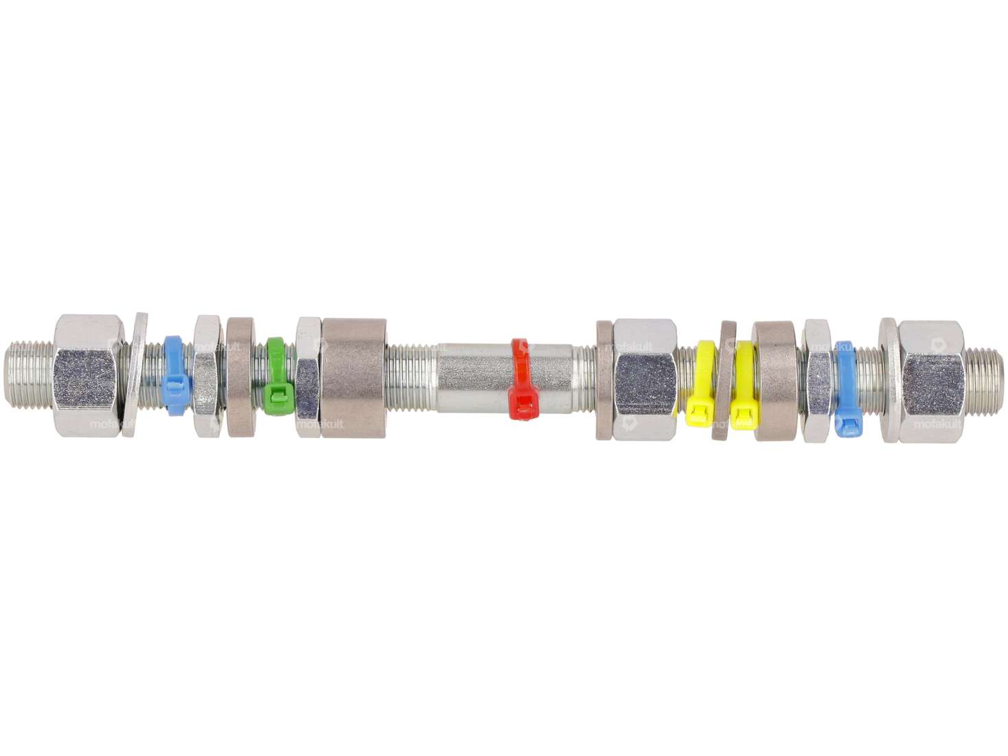 swiing® ingenious Radachse zum Lager-Umbausatz Snowflake Vorderrad | Puch Maxi Carousel Image 1