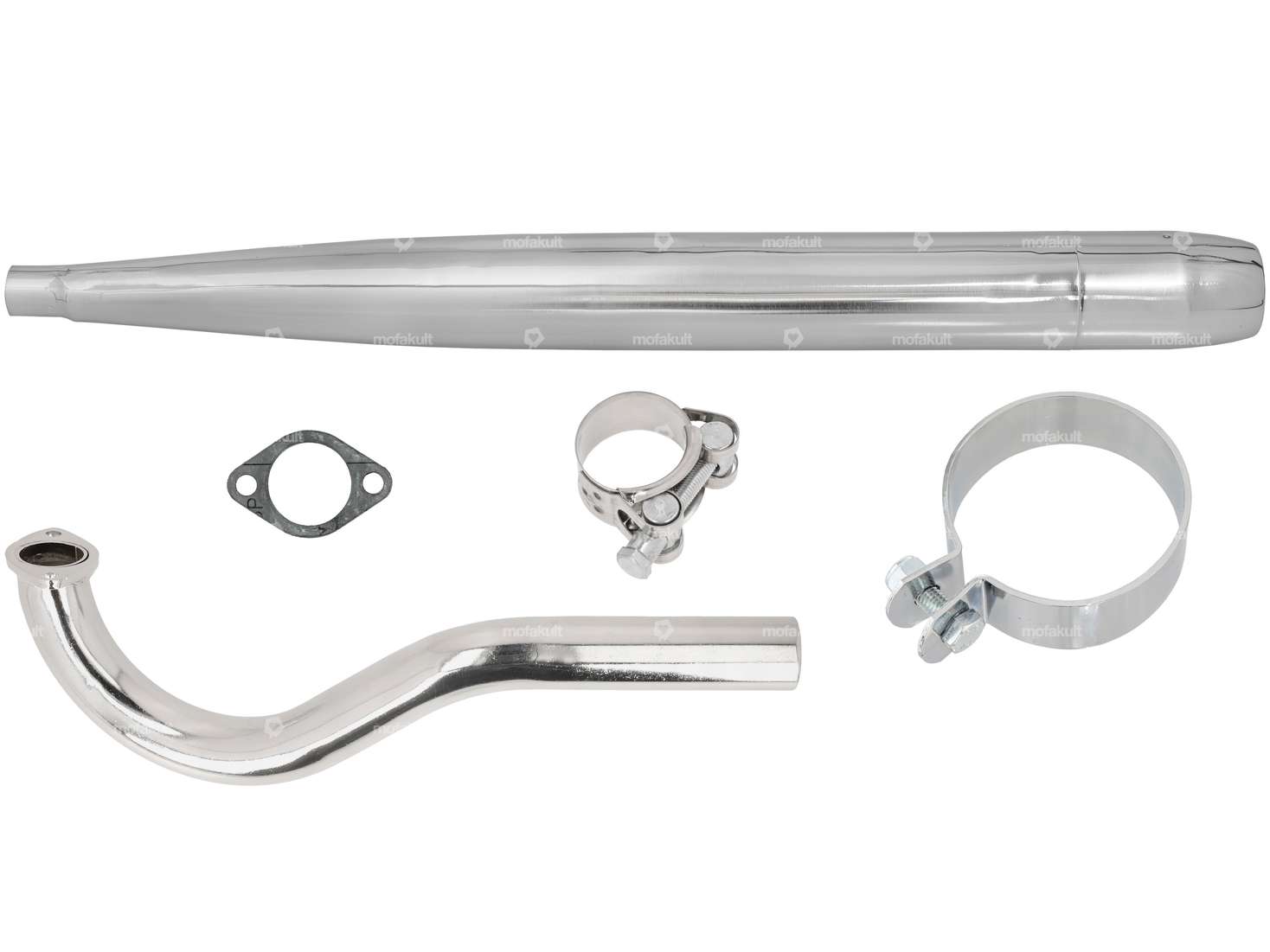 swiing® ingenious Resonanz-Auspuff-Set Ø 28 / 70 mm | Puch Maxi, X30 Sport Carousel Image 1