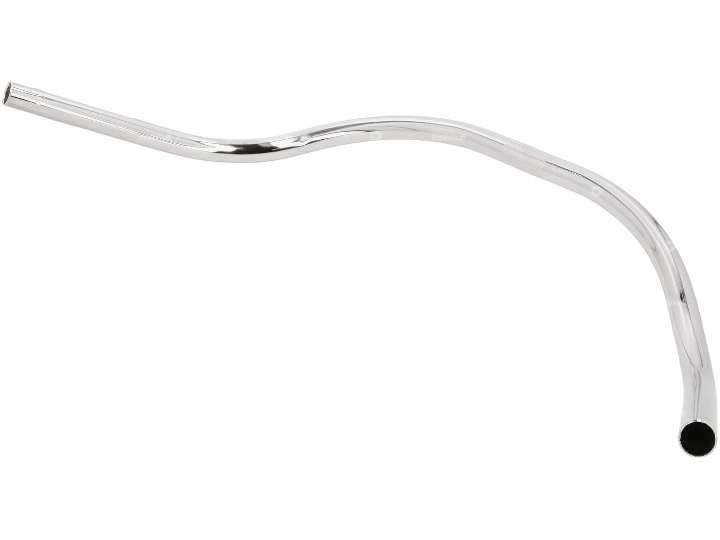 Guidon plaque de fourche 13 cm Moon Chrome Carousel Image 2