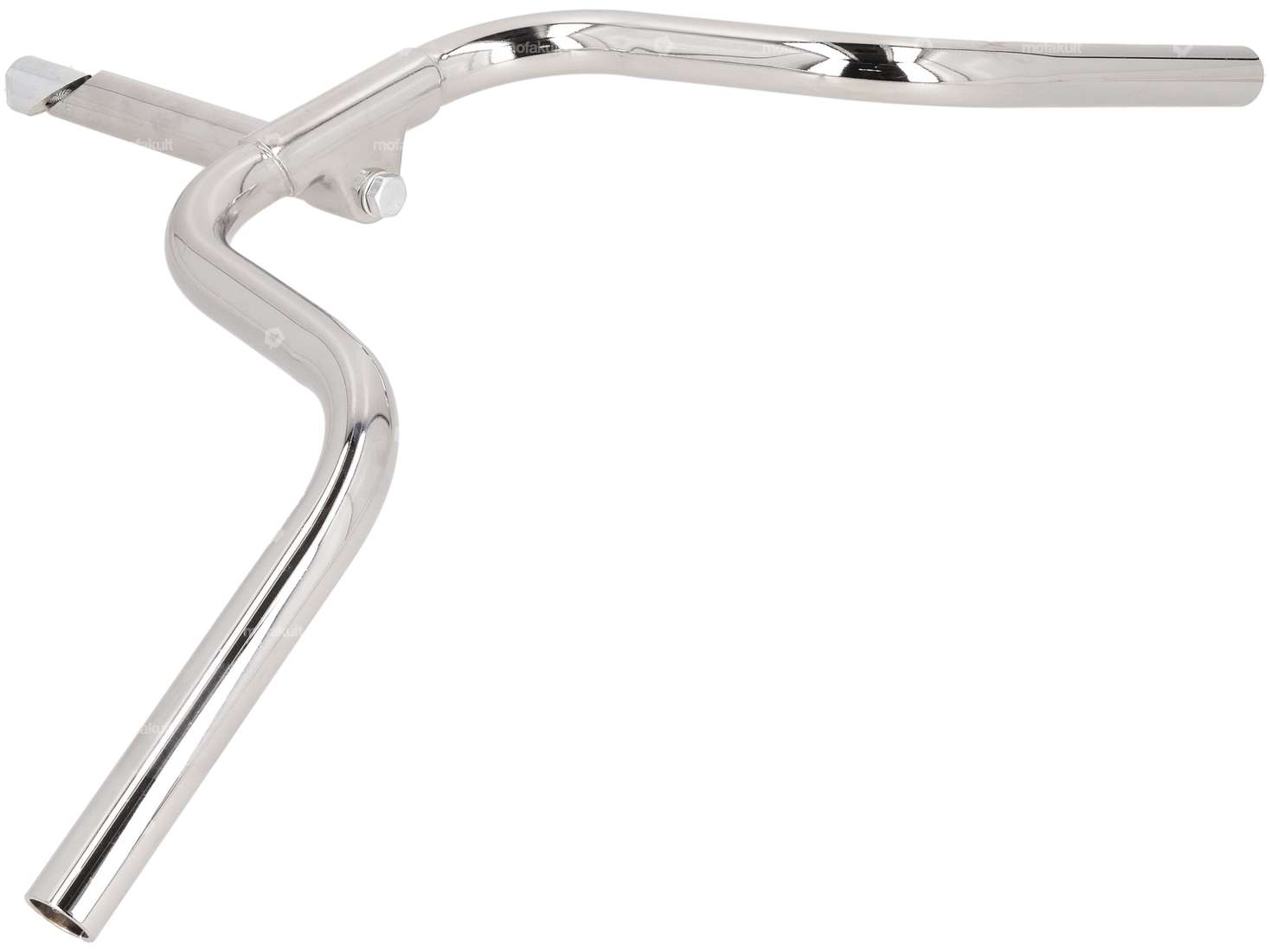 Lenker mit Vorbau 17 cm Ø 22 mm EBR Gabel Chrom | Puch Maxi N, X30 Carousel Image 2