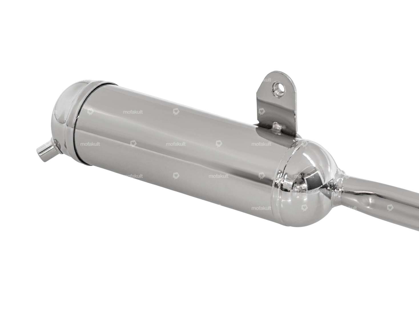 Exhaust 20 mm chrome | Piaggio Ciao, Bravo Carousel Image 2