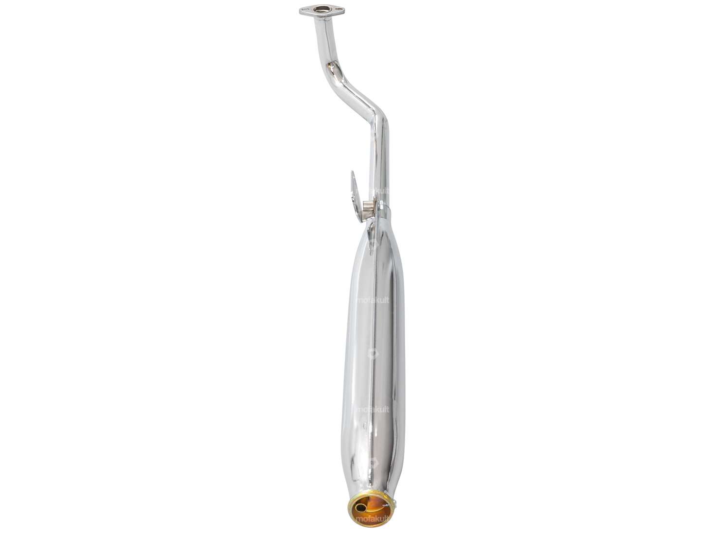 Echappement 25 mm sortie droite chrome | Tomos Carousel Image 5