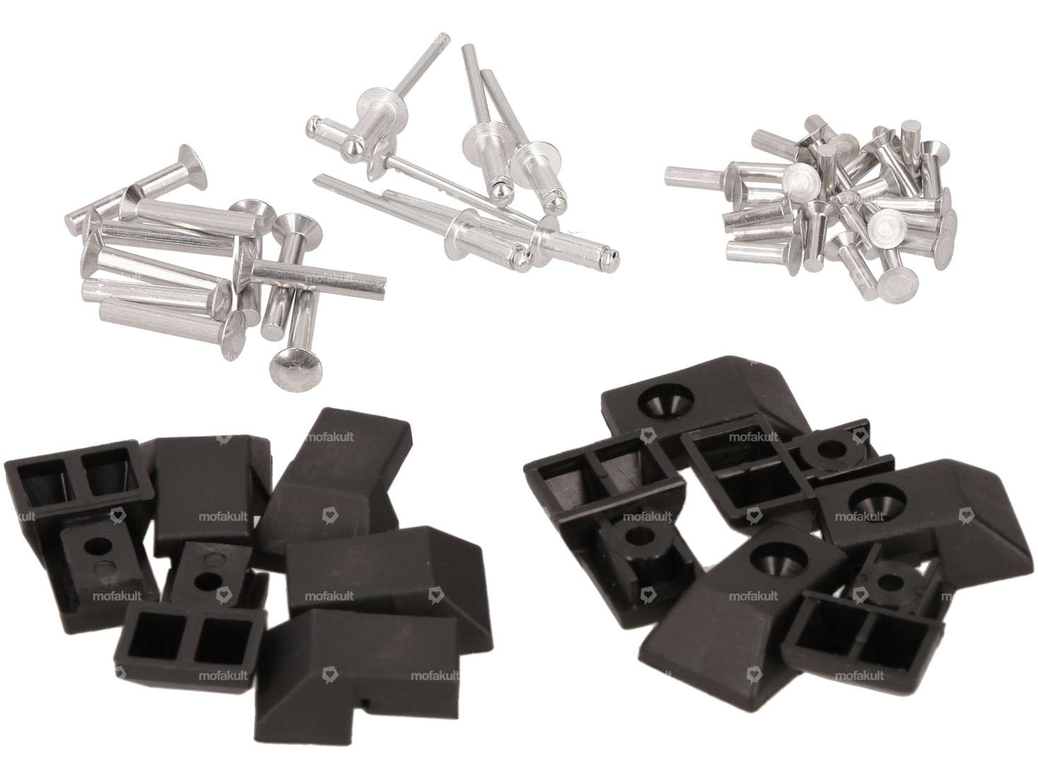 CIF Trittleistenendstück-Set | Vespa P80X, P125X, P150X, P150S, P200E Carousel Image 1