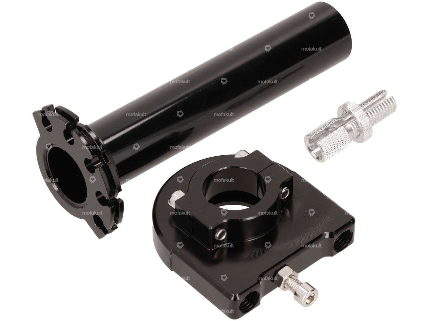 Tun'R Gasdrehgriff CNC Alu schwarz eloxiert Carousel Image 4