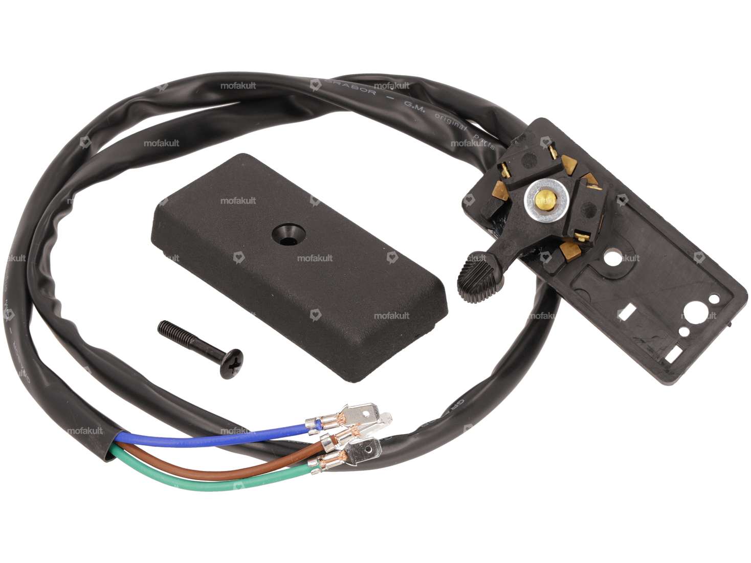 Grabor Blinkerschalter 3 Kabel | Vespa P80X, P125X, PX125 Lusso, P150X, P200E Carousel Image 2