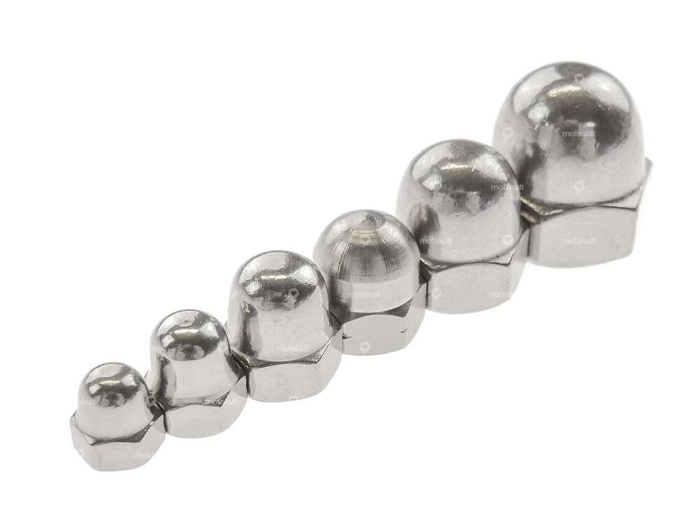 Cap nut M4 - M10 Inox Carousel Image 1