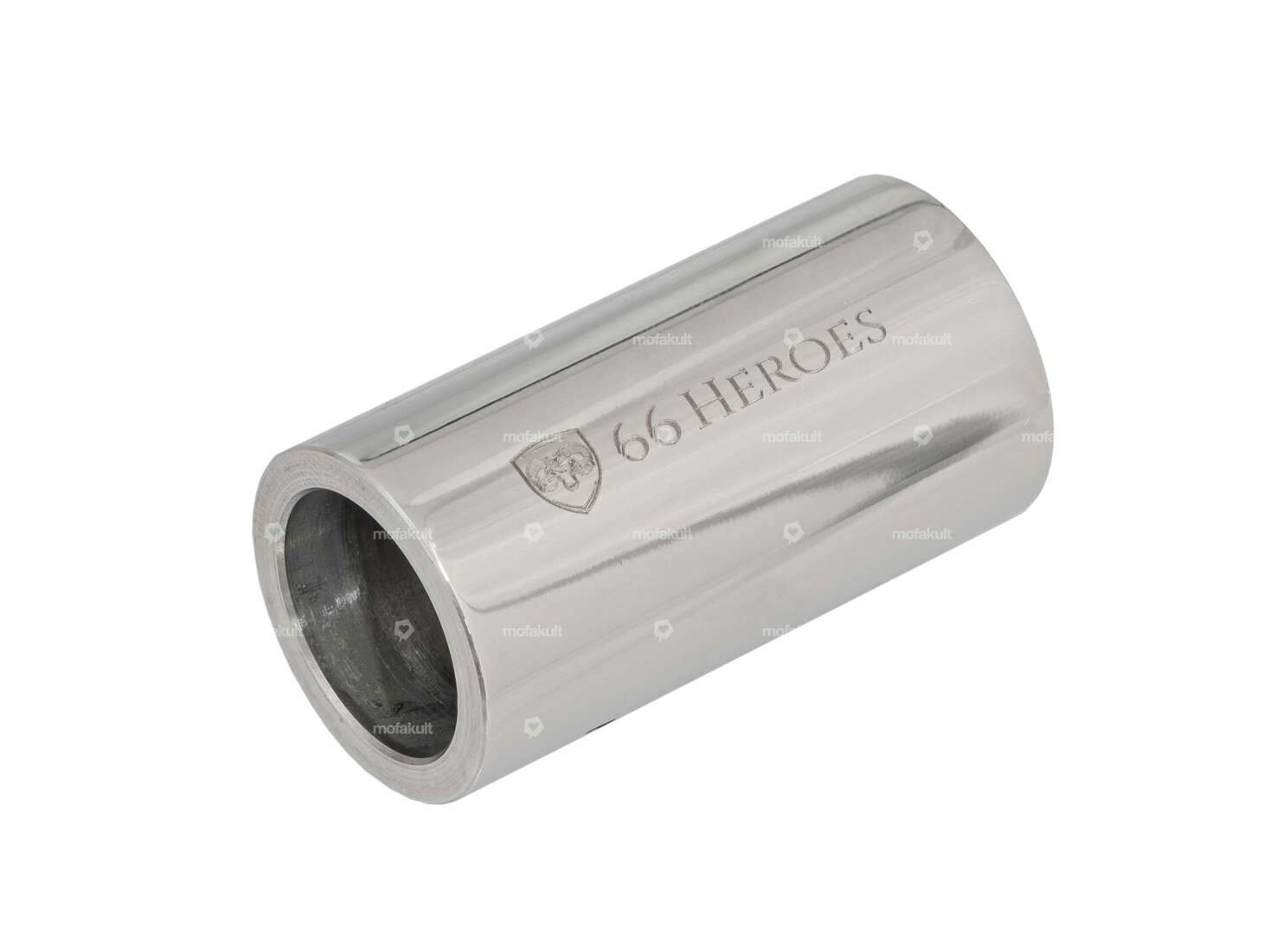 66HEROES Tube d'écartement axe de pédalier 44 mm Inox | Piaggio Ciao Carousel Image 1