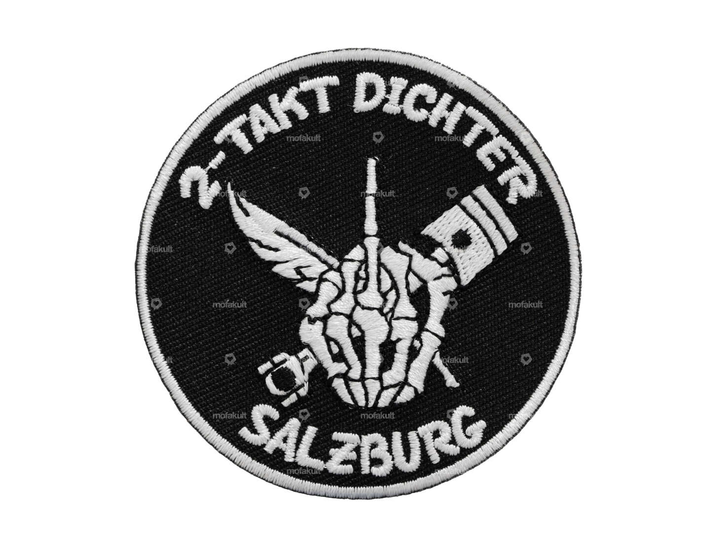 Gang Patch "2-Takt Dichter" Ø 70 mm Carousel Image 1