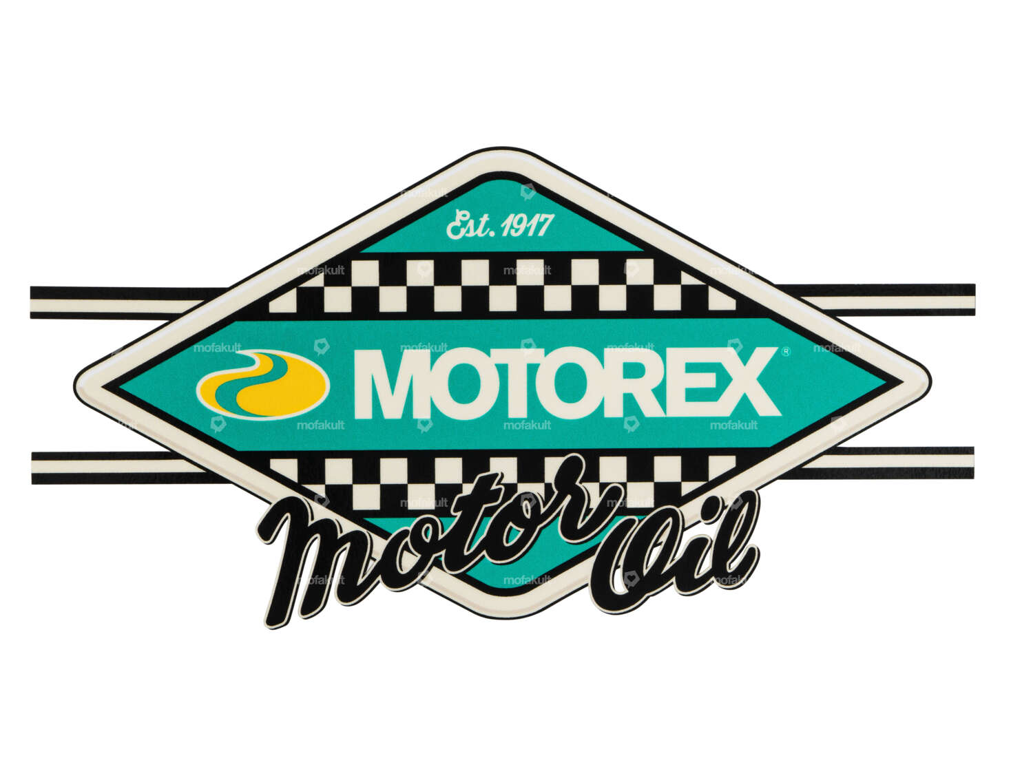 Motorex Classic Aufkleber 160 x 83 mm Carousel Image 1