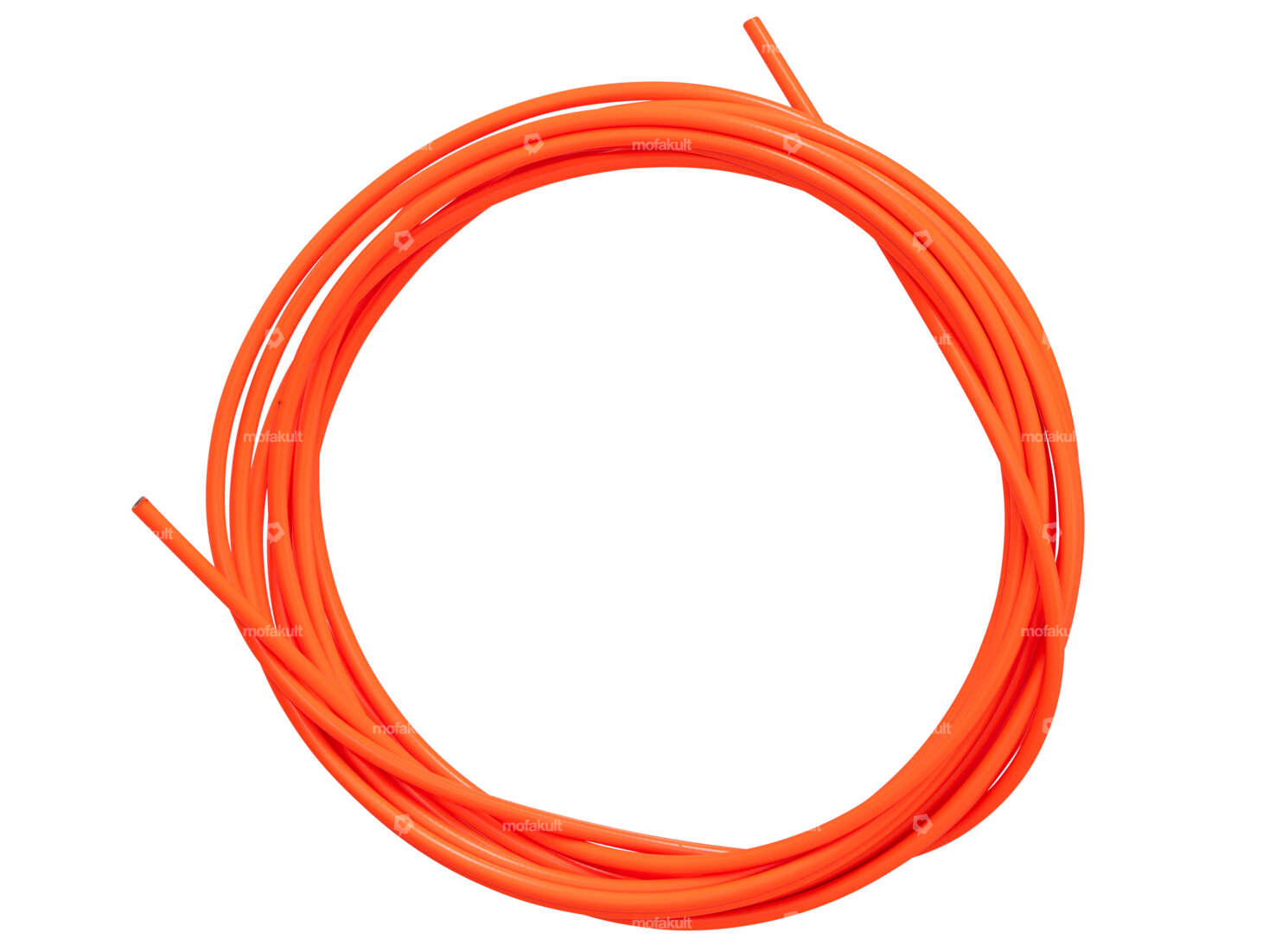 Gaine de câble Ø 5 mm orange fluo (rouleau de 6 mètres) graissée au PTFE Carousel Image 1