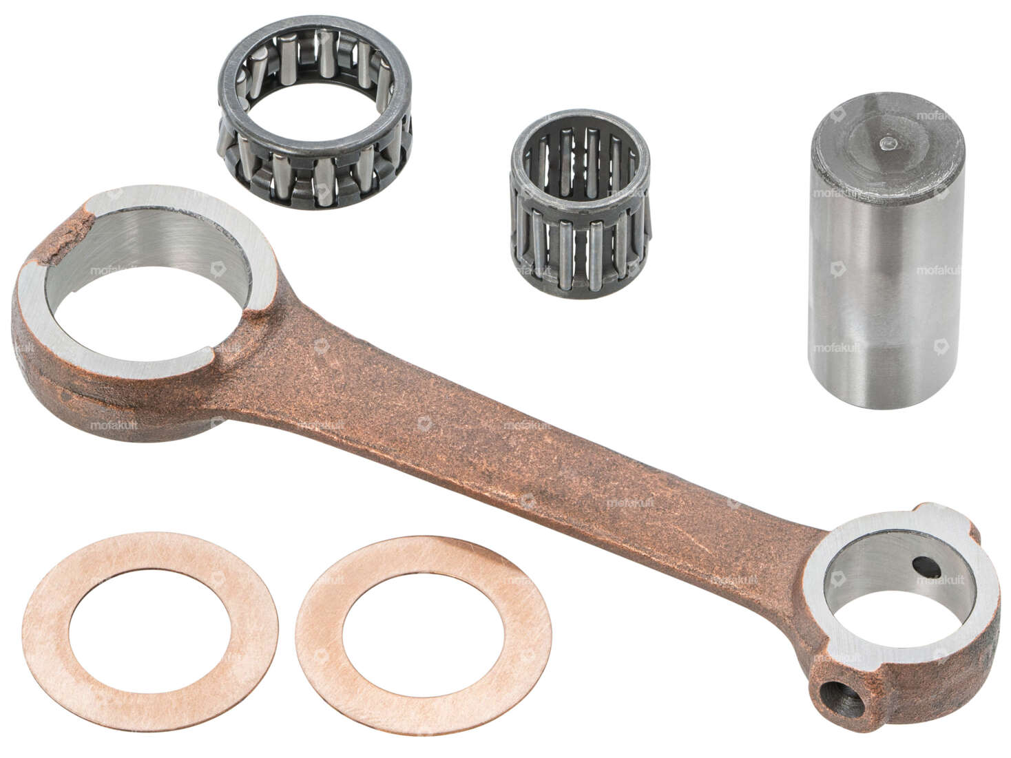 Mazzucchelli bielle "Racing" axe 12 mm | Piaggio Ciao, SI, Bravo, Boxer Carousel Image 1