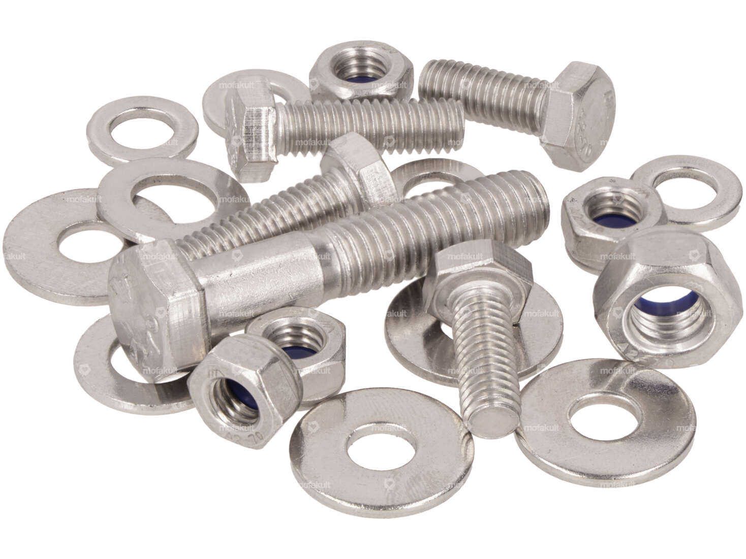 swiing® revival Schrauben-Set Gepäckträger Inox | Puch Maxi N Carousel Image 1