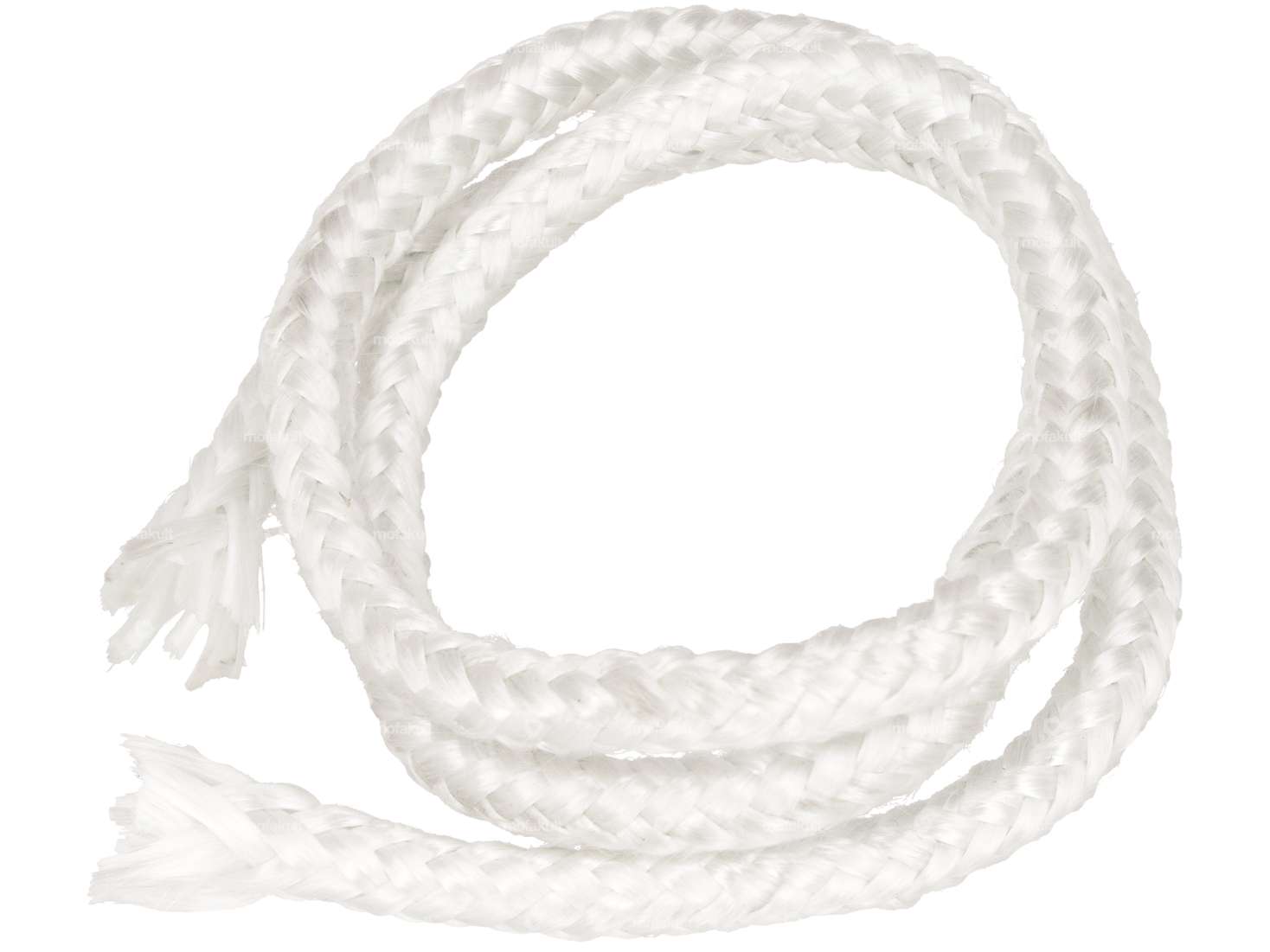 VITCAS cordon d'étanchéité 10 mm fibre de verre solide blanc (au mètre) Carousel Image 1